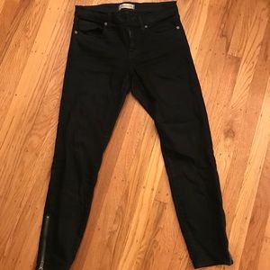 Madewell Skinny Skinny Jeans with Zipper